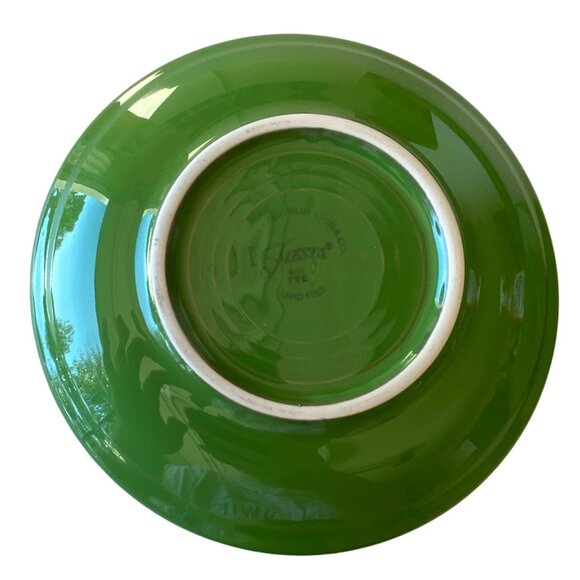 Fiestaware Shamrock Green coffee tea cup and saucer set Discontinued 6oz - Picture 10 of 11